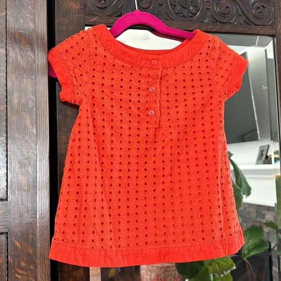 Janie & Jack eyelet blouse - Picture 4 of 5